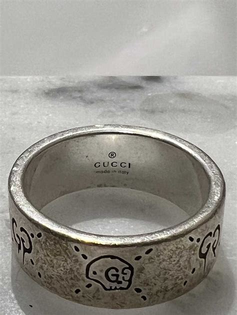 gucci feline ring thin|gucci ghost silver ring.